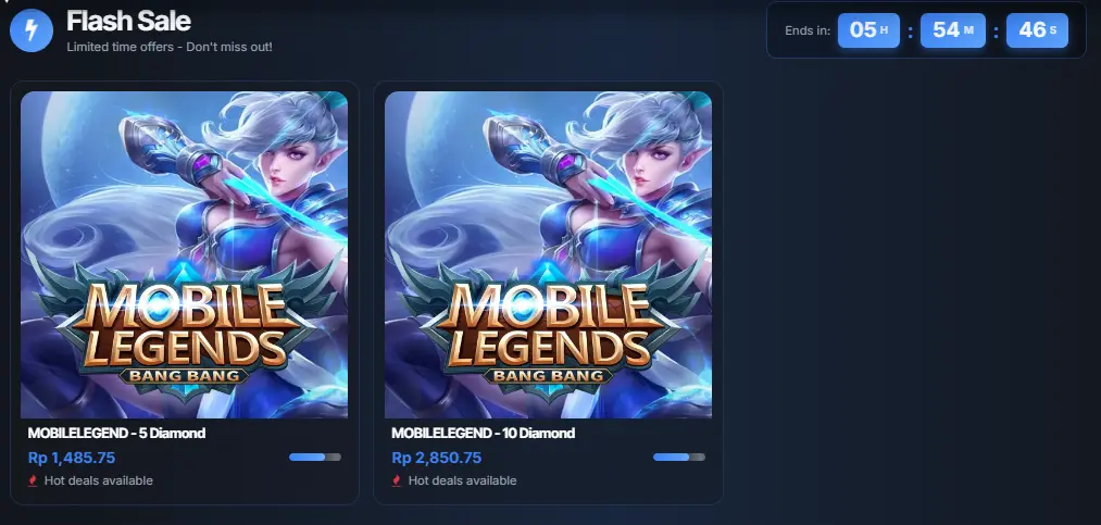 Cara Mendapatkan Flash Sale Diamond Mobile Legend di Revamp