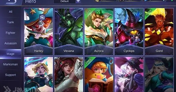 Daftar Terbaru Hero Mobile Legends Berdasarkan Peran di Tahun 2026