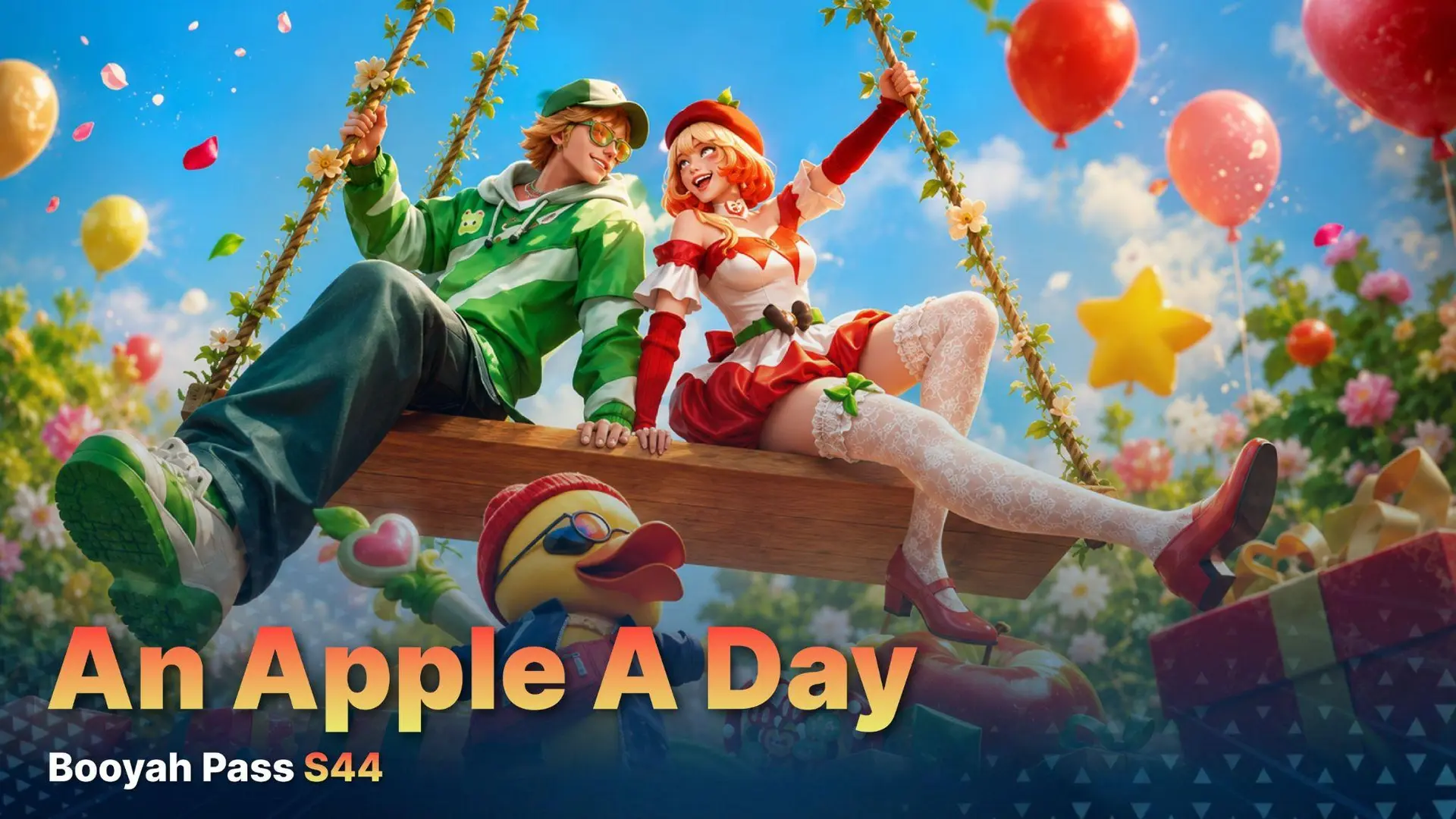 Booyah Pass Agustus 2026 An Apple A Day dan Evo Vault: Worth It Diburu atau Skip Aja?