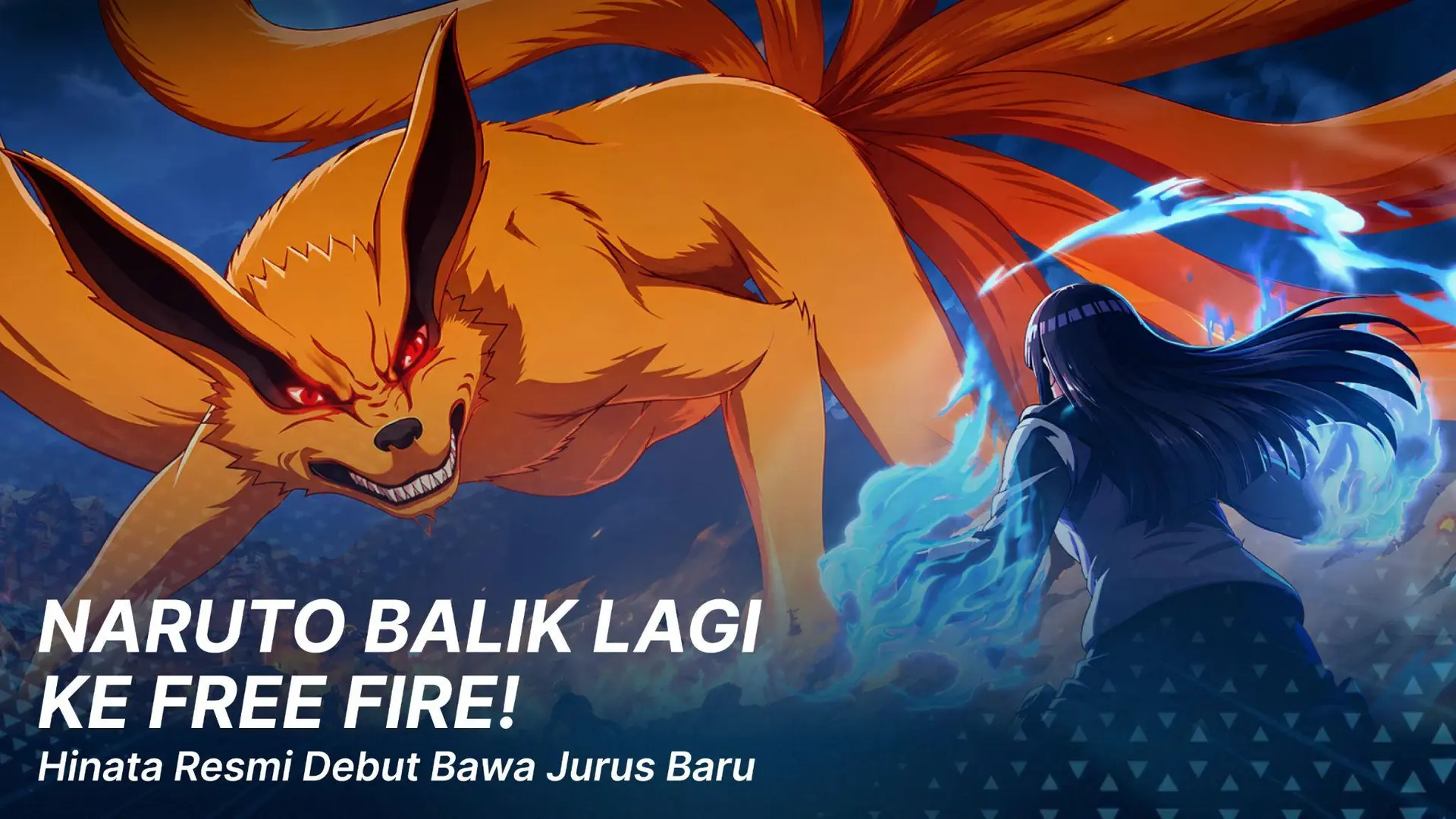 Naruto Balik Lagi ke Free Fire! Hinata Resmi Debut Bawa Jurus Baru di Chapter 1 Comeback